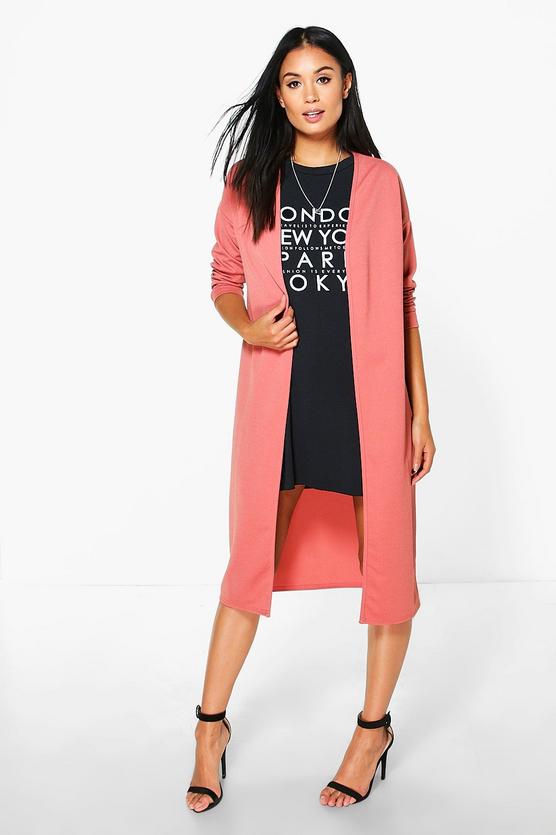 Charlotte Collarless Duster